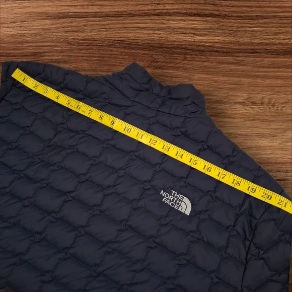 The North Face ThermoBall Full-Zip Navy Nylon Puffer Jacket Men Size XXXL - Picture 14 of 16